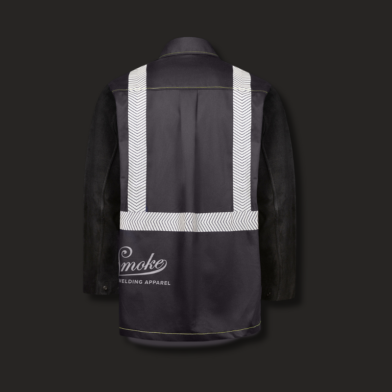 Load image into Gallery viewer, Econ Leather Hybrid Welding Jacket
