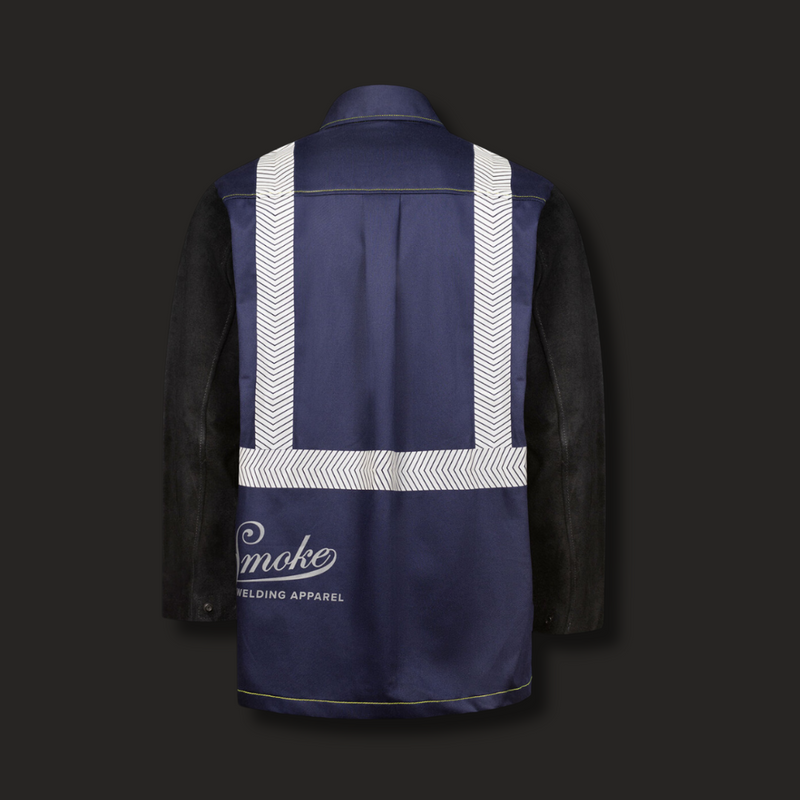 Load image into Gallery viewer, Econ Leather Hybrid Welding Jacket
