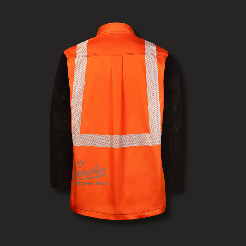 Load image into Gallery viewer, Econ Leather Hybrid Welding Jacket
