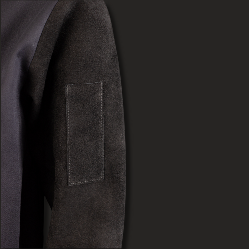 Load image into Gallery viewer, Econ Leather Hybrid Welding Jacket
