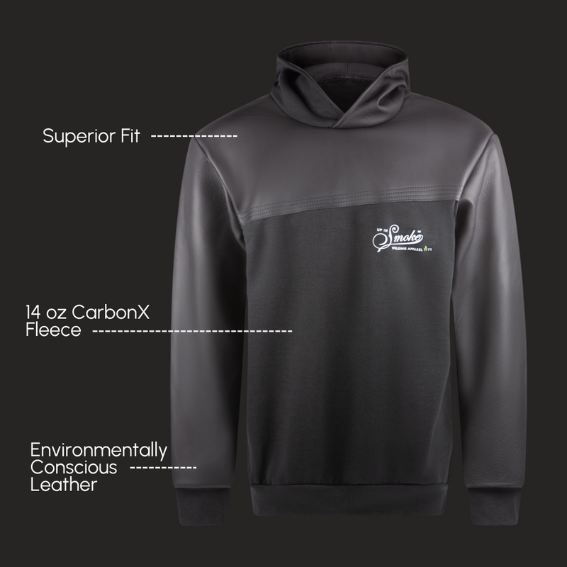 Load image into Gallery viewer, Welding Apparel | Up in Smoke Welding Apparel | Welding Hoodie
