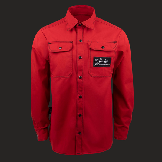 Up In Smoke Welding Apparel | FR Zestos Apex Line Protective Welding Shirt